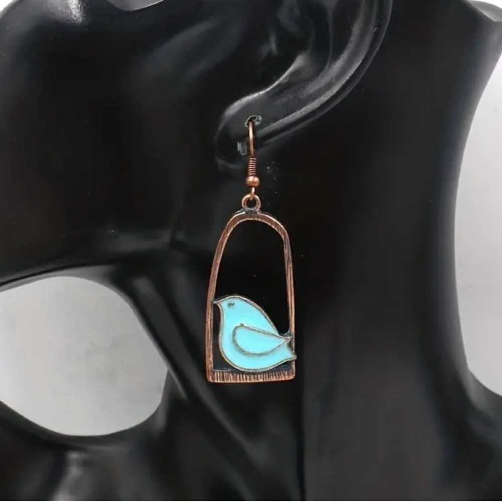 Birdcage Earrings - Picture 5 of 6